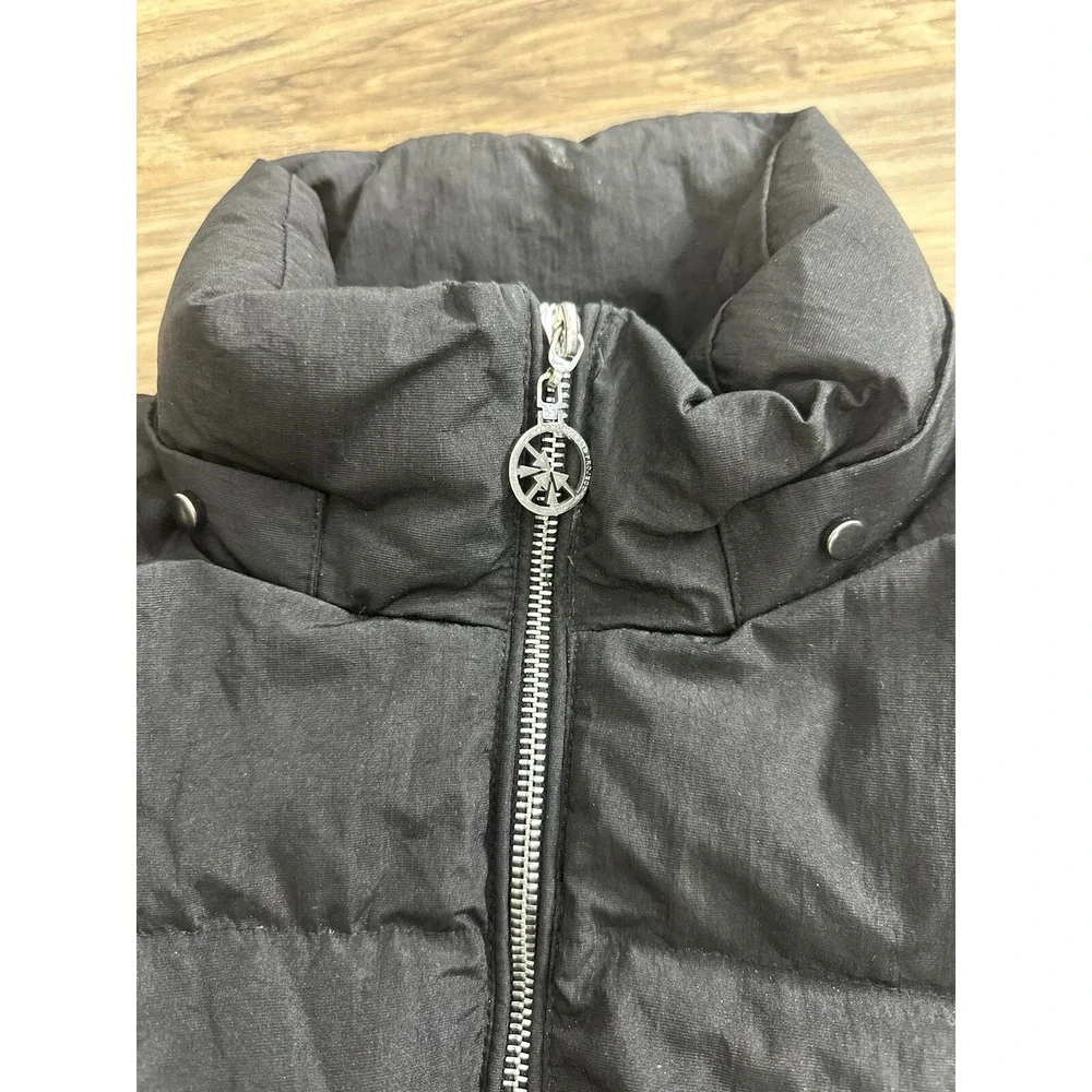 M+RC Noir Men's Black Puffer Coat Until We Meet Again‎ Marche Noir Ltd Project